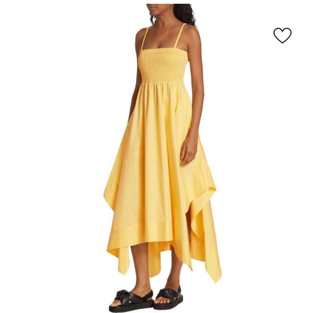 A.L.C. Asymmetrical Yellow Dress